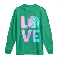 Basketball Lovers Long Sleeve Shirt Basketball Mom Sports Fan - Wonder Print Shop
