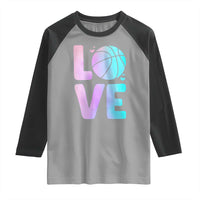 Basketball Lovers Raglan Shirt Basketball Mom Sports Fan - Wonder Print Shop