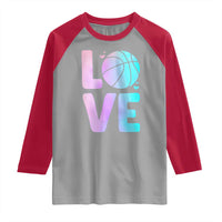 Basketball Lovers Raglan Shirt Basketball Mom Sports Fan - Wonder Print Shop