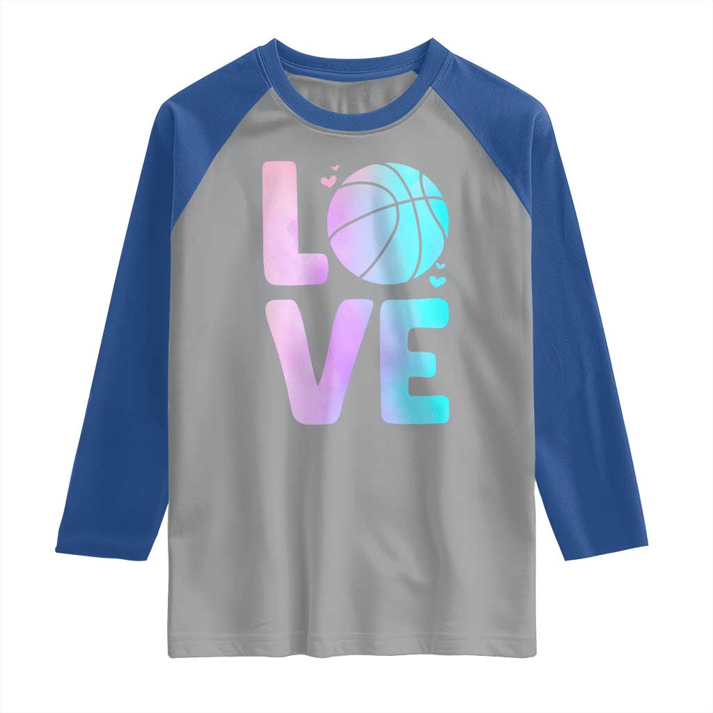 Basketball Lovers Raglan Shirt Basketball Mom Sports Fan - Wonder Print Shop