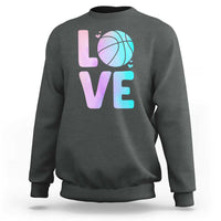 Basketball Lovers Sweatshirt Basketball Mom Sports Fan - Wonder Print Shop