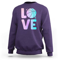 Basketball Lovers Sweatshirt Basketball Mom Sports Fan - Wonder Print Shop