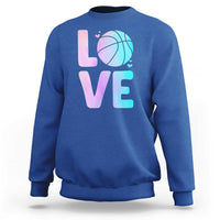 Basketball Lovers Sweatshirt Basketball Mom Sports Fan - Wonder Print Shop