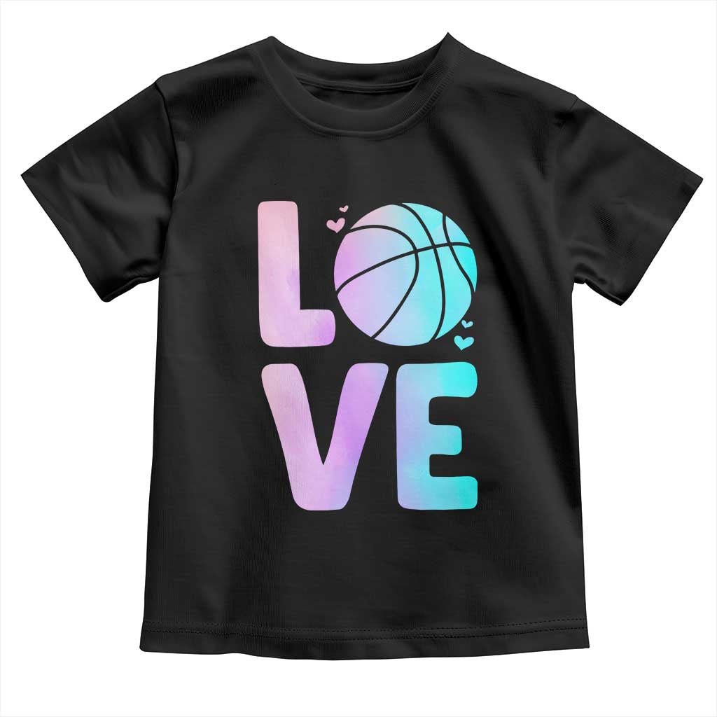 Basketball Lovers Toddler T Shirt Basketball Mom Sports Fan - Wonder Print Shop