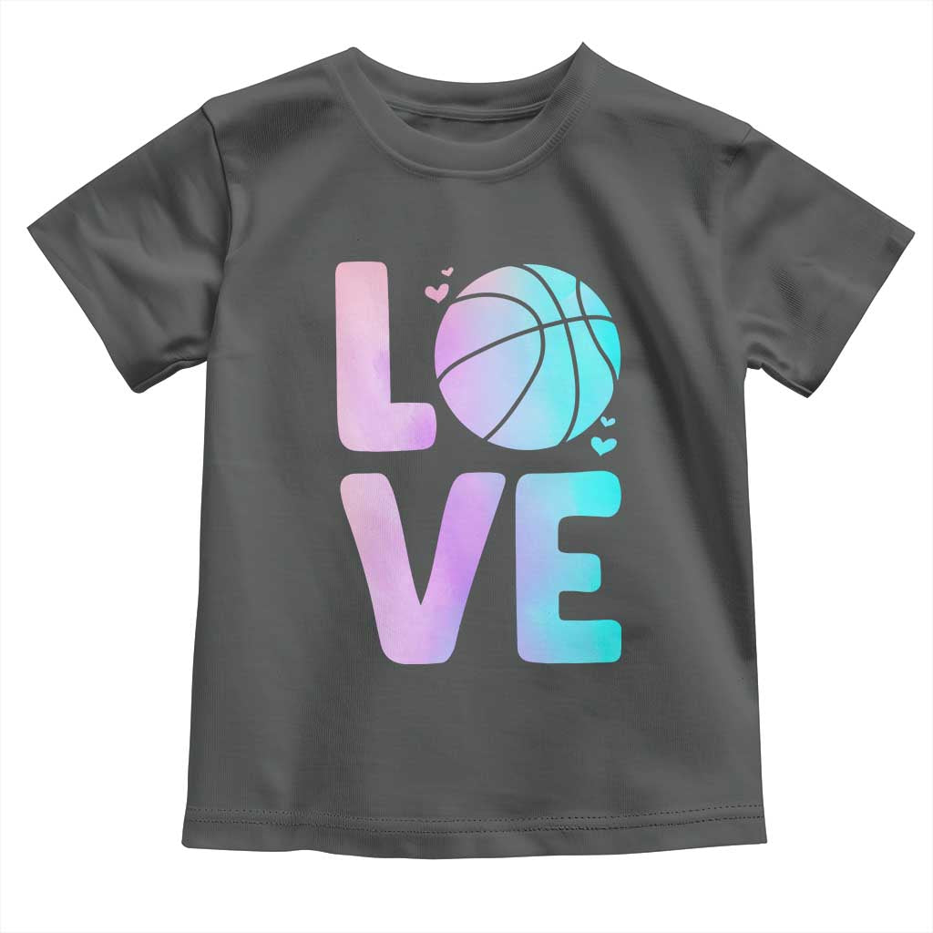 Basketball Lovers Toddler T Shirt Basketball Mom Sports Fan - Wonder Print Shop
