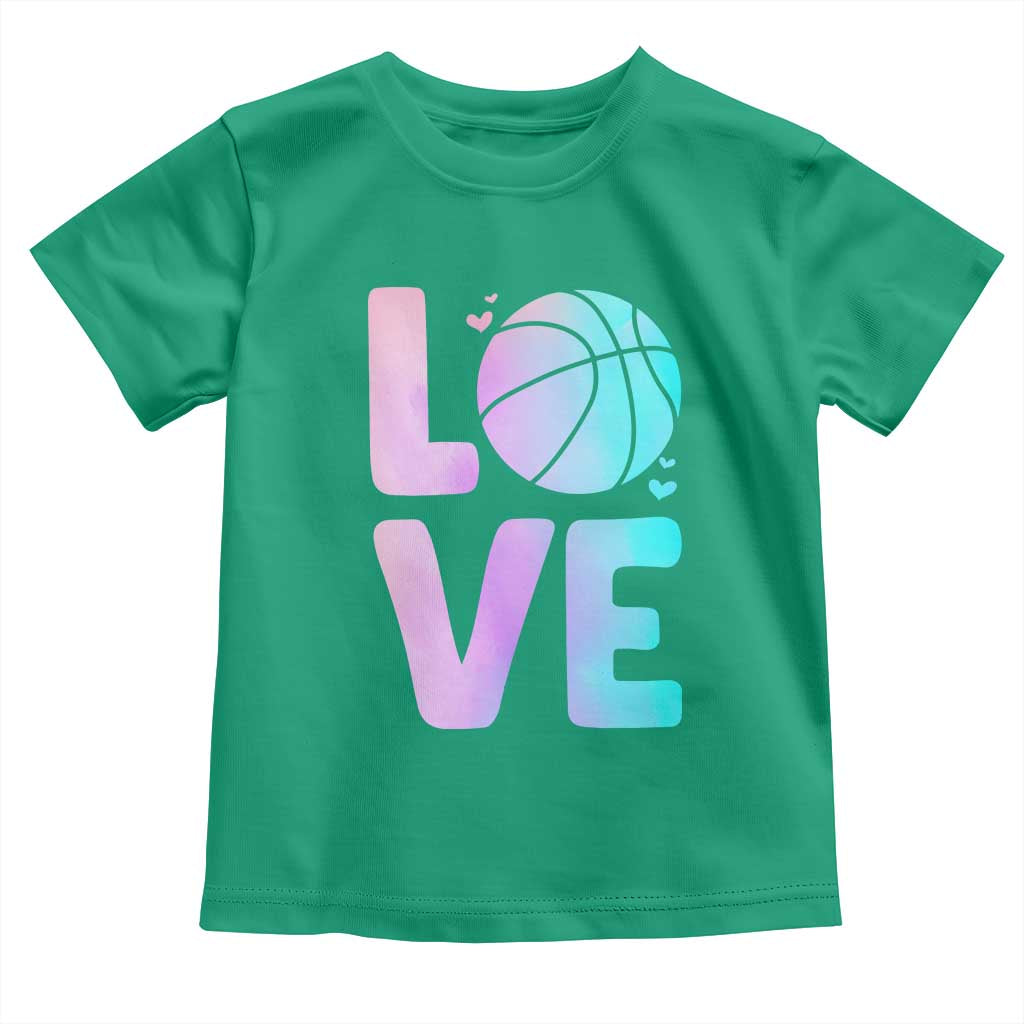Basketball Lovers Toddler T Shirt Basketball Mom Sports Fan - Wonder Print Shop