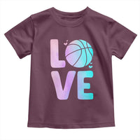 Basketball Lovers Toddler T Shirt Basketball Mom Sports Fan - Wonder Print Shop