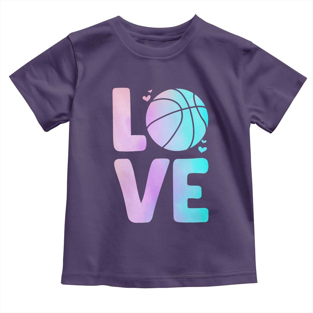 Basketball Lovers Toddler T Shirt Basketball Mom Sports Fan - Wonder Print Shop