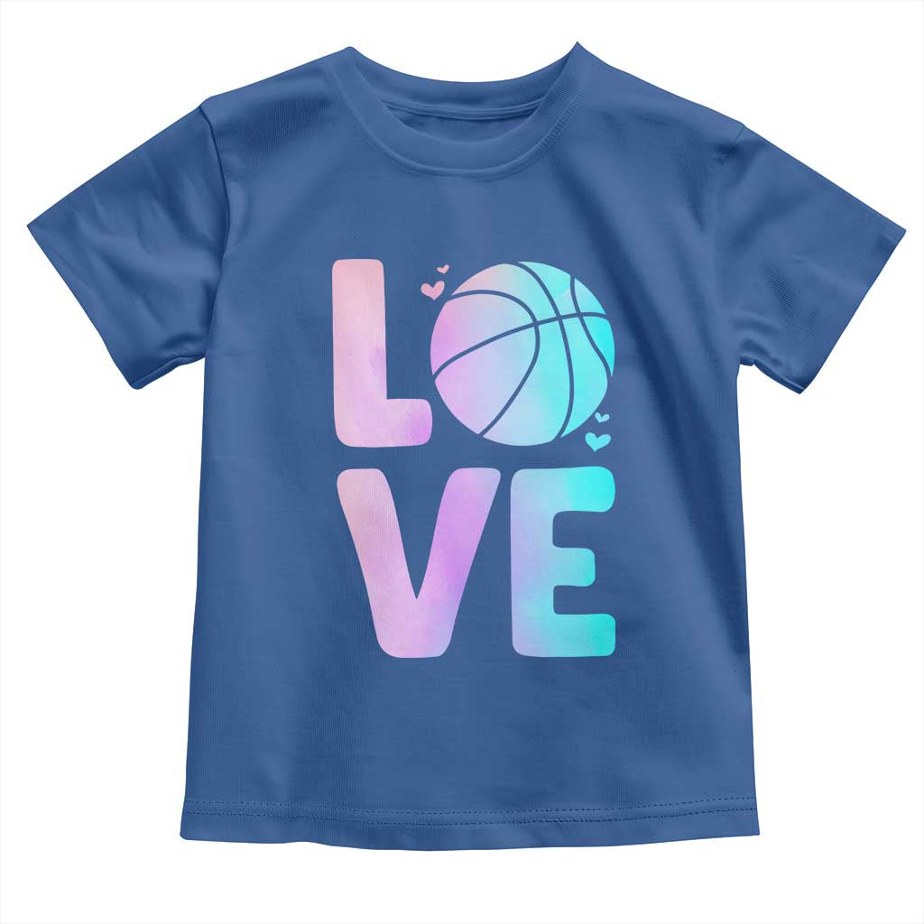 Basketball Lovers Toddler T Shirt Basketball Mom Sports Fan - Wonder Print Shop