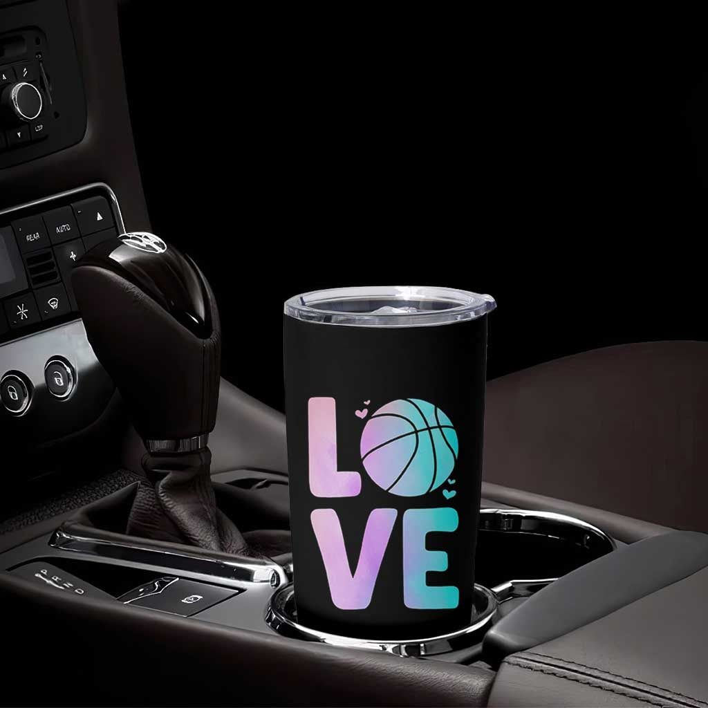 Basketball Lovers Tumbler Cup Basketball Mom Sports Fan - Wonder Print Shop