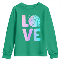 Basketball Lovers Youth Sweatshirt Basketball Mom Sports Fan - Wonder Print Shop