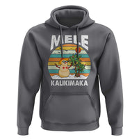 Mele Kalikimaka Hawaiian Christmas Hoodie Beach Hawaii Xmas In July Tropical