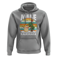 Mele Kalikimaka Hawaiian Christmas Hoodie Beach Hawaii Xmas In July Tropical