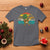 Dabbing Pineapple Christmas Tree Lights T Shirt Hawaiian Hawaii Tropical Xmas Men Gifts Sunglasses On - Wonder Print Shop
