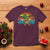 Dabbing Pineapple Christmas Tree Lights T Shirt Hawaiian Hawaii Tropical Xmas Men Gifts Sunglasses On - Wonder Print Shop