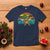 Dabbing Pineapple Christmas Tree Lights T Shirt Hawaiian Hawaii Tropical Xmas Men Gifts Sunglasses On - Wonder Print Shop