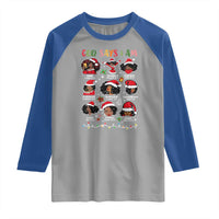 Christian Christmas Raglan Shirt God Says I Am African American Women Scriptures Affirmations