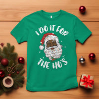 Funny Santa Claus T Shirt African American Xmas Vintage Black Santa - Wonder Print Shop