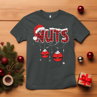 Christmas Couples T Shirt Chest Nuts Couples Funny Matching Chestnuts - Wonder Print Shop