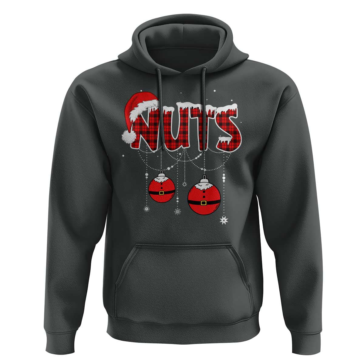 Christmas Couples Hoodie Chest Nuts Couples Funny Matching Chestnuts