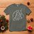 Christmas Dog T Shirt Merry & Bright Cute Xmas Tree with Paws Gift for Dog Lover - Wonder Print Shop