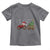 Tractor Christmas Toddler T Shirt Tree Lights Farmer Xmas Gift for Tractor Drivers
