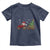 Tractor Christmas Toddler T Shirt Tree Lights Farmer Xmas Gift for Tractor Drivers