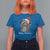 Merry Christmas Raccoon T Shirt For Women Happy Holidays Gift Animal Xmas Lights Red Santa Hat - Wonder Print Shop