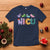 NICU Nurse Christmas T Shirt Xmas Light Neonatal Intensive Care Unit Nurse Appreciation Gift Dinosaur - Wonder Print Shop
