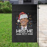 Funny Christmas Obama Garden Flag Funny Santa Xmas Light - Wonder Print Shop