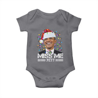 Funny Christmas Obama Baby Onesie Funny Santa Xmas Light - Wonder Print Shop