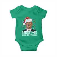 Funny Christmas Obama Baby Onesie Funny Santa Xmas Light - Wonder Print Shop