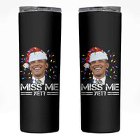 Funny Christmas Obama Skinny Tumbler Funny Santa Xmas Light - Wonder Print Shop