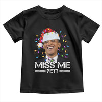 Funny Christmas Obama Toddler T Shirt Funny Santa Xmas Light - Wonder Print Shop