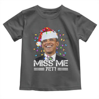 Funny Christmas Obama Toddler T Shirt Funny Santa Xmas Light - Wonder Print Shop