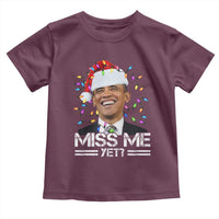 Funny Christmas Obama Toddler T Shirt Funny Santa Xmas Light - Wonder Print Shop