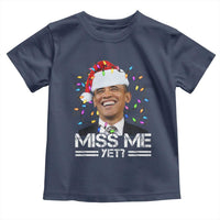 Funny Christmas Obama Toddler T Shirt Funny Santa Xmas Light - Wonder Print Shop