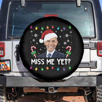 Funny Obama Ugly Xmas Spare Tire Cover Funny Santa Xmas Light - Wonder Print Shop