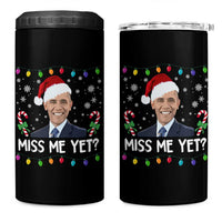 Funny Obama Ugly Xmas 4 in 1 Can Cooler Tumbler Funny Santa Xmas Light - Wonder Print Shop
