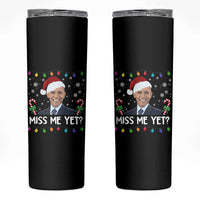 Funny Obama Ugly Xmas Skinny Tumbler Funny Santa Xmas Light - Wonder Print Shop