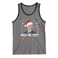 Funny Obama Ugly Xmas Tank Top Funny Santa Xmas Light - Wonder Print Shop