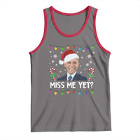 Funny Obama Ugly Xmas Tank Top Funny Santa Xmas Light - Wonder Print Shop