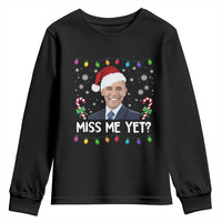 Funny Obama Ugly Xmas Youth Sweatshirt Funny Santa Xmas Light - Wonder Print Shop
