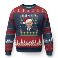 Funny Obama Ugly Xmas Ugly Christmas Sweater Miss Me Yet Pajamas Ugly - Wonder Print Shop