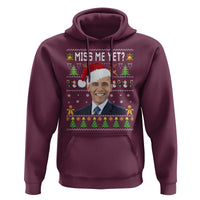 Funny Obama Ugly Xmas Hoodie Miss Me Yet Pajamas Ugly - Wonder Print Shop