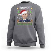Funny Obama Ugly Xmas Sweatshirt Miss Me Yet Pajamas Ugly - Wonder Print Shop