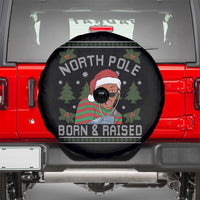 Funny Ugly Christmas Spare Tire Cover Fresh North Pole Born Raised Prince - Wonder Print Shop