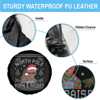 Funny Ugly Christmas Spare Tire Cover Fresh North Pole Born Raised Prince - Wonder Print Shop