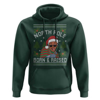 Funny Ugly Christmas Hoodie Fresh North Pole Born Raised Prince - Wonder Print Shop