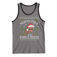 Funny Ugly Christmas Tank Top Fresh North Pole Born Raised Prince - Wonder Print Shop
